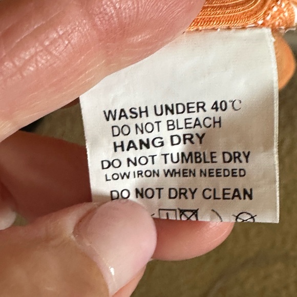 A9 - 471 midi orange and pink bodycon cutout dress for women size medium - Picture 5 of 10